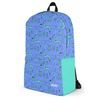 All-Over Print Backpack - White All-Over Print Backpack - White