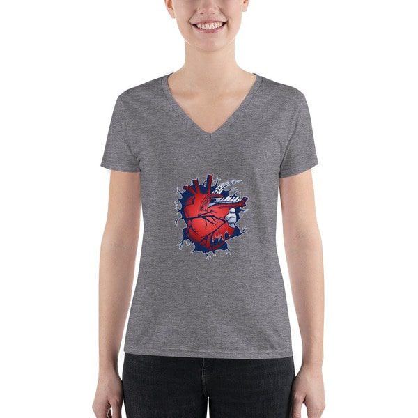 8435 Triblend Deep V-Neck T-Shirt 8435 Triblend Deep V-Neck T-Shirt