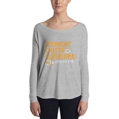 8852 Women's Flowy Long Sleeve Tee with 2x1 Sleeves 8852 Women's Flowy Long Sleeve Tee with 2x1 Sleeves