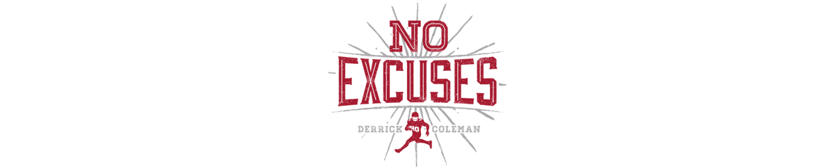 Derrick coleman no excuses 1200x240 pdp
